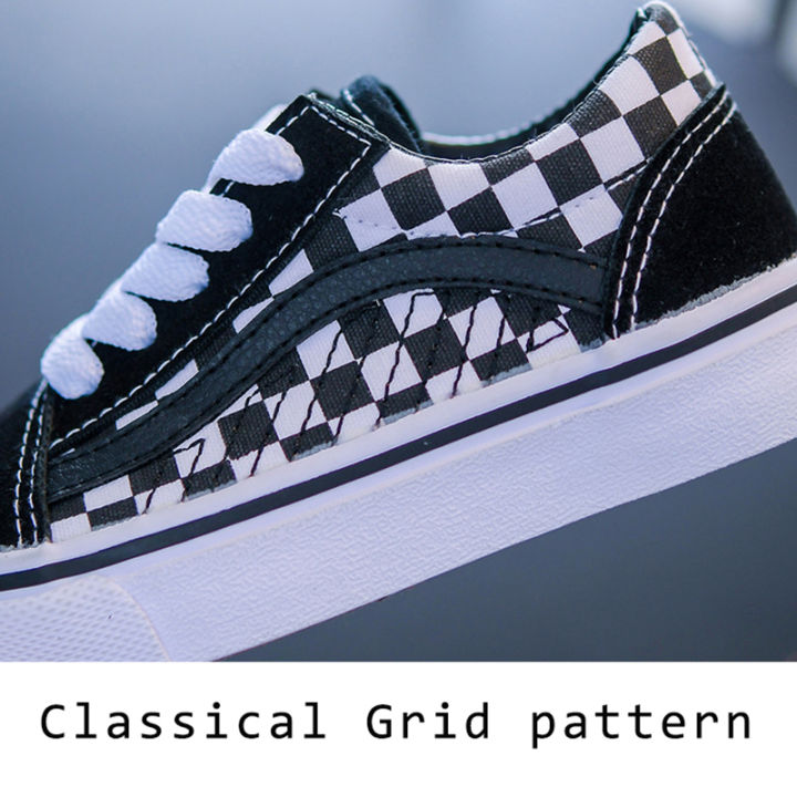 new-autumn-canvas-shoes-plaid-sneakers-children-classical-board-shoes-big-kid-sport-shoe-school-shoes-for-teen-girls-skate-shoes