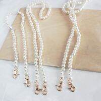 Sweet Portable Imitate Pearl Bag Strap Belt  Handles Chain Women Handbag Shoulder Bag Strap Replacement Long Bag Accessories