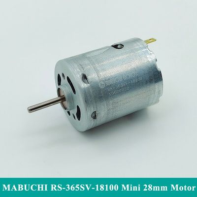 Mabuchi RS-365SV-18100 Mini 28mm Electric Motor DC 12V 18V 24V 18800RPM High Speed Micro 365 Motor DIY Hair Dryer Heat Gun Model Electric Motors