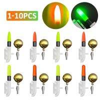 【YF】✼◈  1-10Pcs Fishing Rod Alarm Stick with Color Change Battery Included