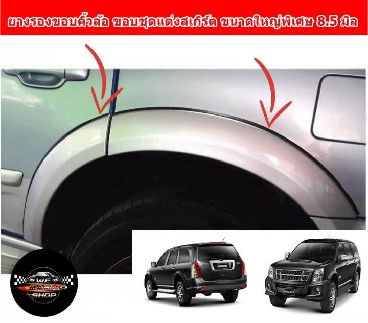 ยางรองขอบคิ้วล้อ-ยางรองชุดแต่งสเกิร์ต-คิ้วยางรอง-สีดำ-ขนาด-8-5-มิล-กดสั่ง-1-ต่อ-1-เมตร-ตัดให้ตามจำนวนความยาวที่ต้องการ