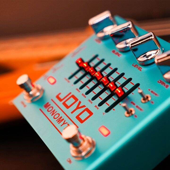 R26 MONOMYTH Bass Preamp Effect Pedal Overdrive Channel With 6 Band