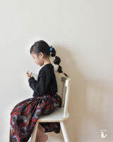 MERMEO |【SK-89】M(90-100)  African batik kids skirt | กระโปรงเด็กผ้าแอฟริกันบาติก