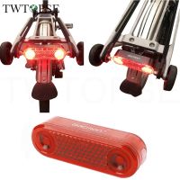 ✓▪ TWTOPSE Bike Bicycle Rack Light For Brompton Folding Bike Bicycle Original Rack Standard Rear Rack Smart Taillight Reflector