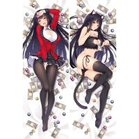 ZENGIA Anime Dakimakura Kakegurui Jabami Yumeko Hugging Body Pillow Case Kirari Momobami Pillow Cover