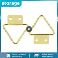 1/2/4PCS Big Triangle Double Hole Hanging Picture Frame Hardware Accessories Hook Metal Hook Double Hole Hook Storage