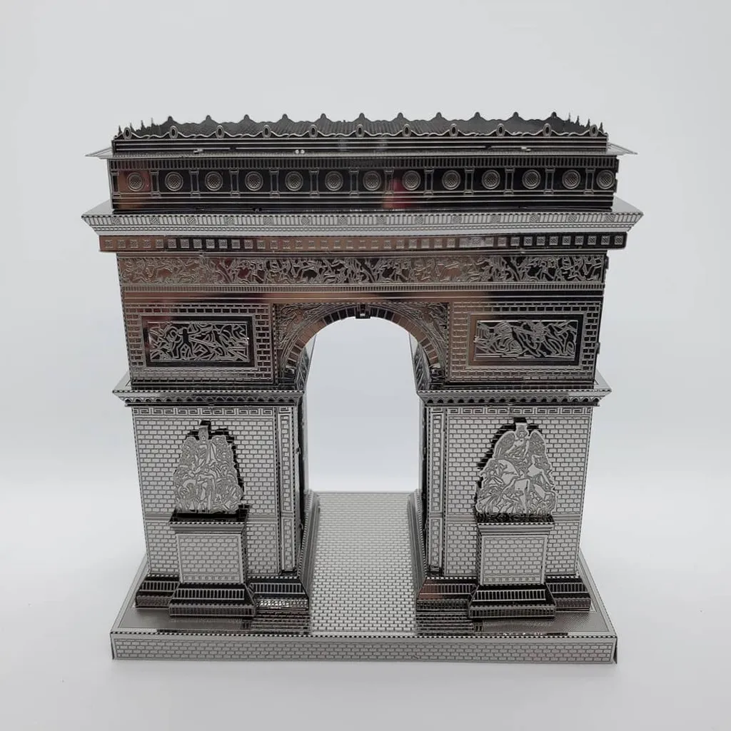 Mô hình kiến trúc thế giới Khải Hoàn Môn lắp ráp kim loại 3D  Piecec   banmohinhtinhcom