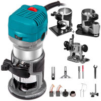 HIih26wuaprl VEVOR เครื่องเครื่องเล็มต้นไม้เราเตอร์ไม้ไฟฟ้า30000RPM,Iih26wuaprl ตัดแต่งงานไม้แกะสลักเซาะร่องเครื่องมือของช่างไม้กำลัง RPM