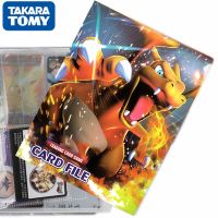 【Study the folder well】TAKARA TOMY เครื่องผูกเก็บหนังสืออัลบั้มการ์ดโปเกมอน240ชิ้น,เครื่องเกมการ์ตูนความจุบัตรโฟลเดอร์โหลดของเล่นสำหรับหยิบจับรายการสินค้าสำหรับเด็ก