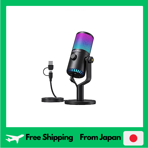 DM30 RGB Gaming Condenser USB Microphone