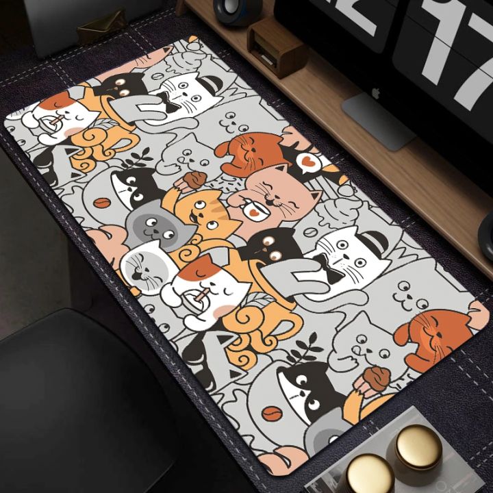 cute-cat-mouse-pad-gaming-mouse-pad-gaming-mouse-pad-keyboard-pad-desk-pad-mouse-pad-xxl-383-493-for-computer-desktop