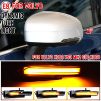 ไฟเลี้ยว LED แบบไดนามิกสำหรับ Volvo XC60 XC90 S90-V90ด้านข้างกระจกลำดับไฟกระพริบไฟแสดงสถานะ