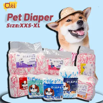 Dog 2025 diaper lazada