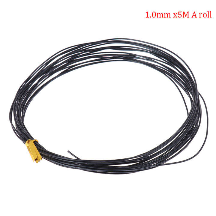 Anodzed Alumnum Bonsa Tranng Wre 5-Sze Set-1.0Mm,1.5Mm,2.0Mm,2