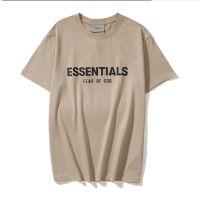 ▥ เสื้อยืดแขนสั้นลําลอง คอกลม พิมพ์ลายตัวอักษร FOG ESSENTIALS Seventh โอเวอร์ไซซ์ สําหรับผู้ชาย