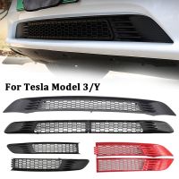 For Tesla Model 3 Model Y 2021 2022 Car Lower Bumper Anti Insect Net Dustproof Vent Grille Cover Net Grill Trim Car Accessories