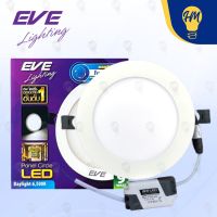 EVE Panel ดาวน์ไลท์ LED 9w.กลม แสงขาว/วอร์ม  รุ่น กล่องม่วง (อายุใช้งาน 30000 ชั่วโมง) โคมฝังฝ้า ดาวน์ไลท์ Panel LED Downlight