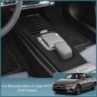 สติกเกอร์ภายในรถยนต์สำหรับ Mercedes-Benz A-Class W177 2019-2025ยกแผงหน้าต่างรูปลอกเกียร์พวงมาลัยฟิล์มอุปกรณ์เสริมรถยนต์