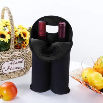 Neoprene Insulated Wine Bottle Holder Carrier