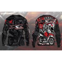 [In stock] 2023 design xr 150 honda v2 motorcycle long sleeve shirt men 3d cycling jersey ，Contact the seller for personalized customization of the name