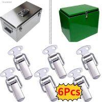 ✢❦✙ 6Pcs Suitcase Chest Buckle Snap Hasp Cabinet Luggage Closure Spring Loaded Toggle Tie DIY Metal Buckles Lock Fasteners Tools