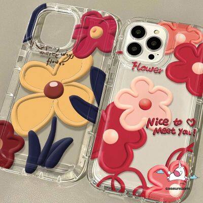 ☽ เคสโทรศัพท์มือถือ นิ่ม กันกระแทก ลายดอกไม้ สีน้ํามัน สไตล์เกาหลี สําหรับ iPhone 14 MAX 13 12 XR 7plus 7 8 6 6S X XS 8plus 2020