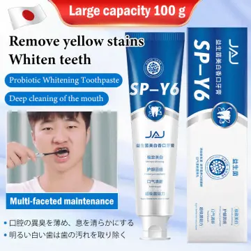 Japanese on sale whitening toothpaste