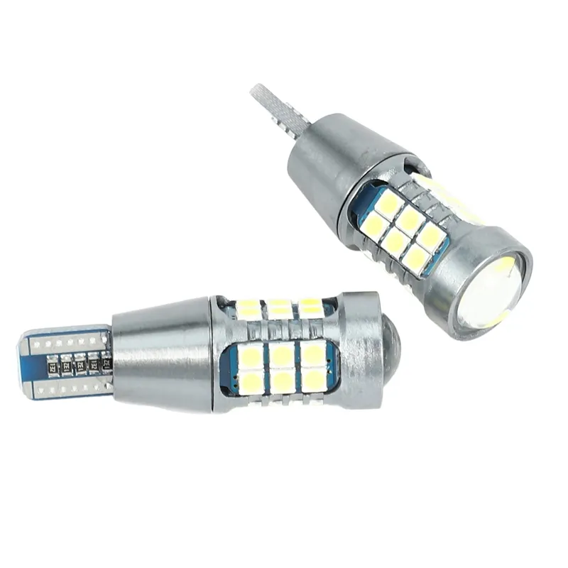 2Pcs Car Led Bulb Turn Signal 3030 27Smd T15 Reversing Light