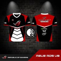 Custom Gaming Jersey Shirt Freefire Pubg Mobile Legend Dota Aov Evos Rrq Aura Bigetron 74 2023 New T-shirt