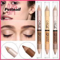 PETINAIL อุปกรณ์แต่งหน้าเครื่องสำอางความงามปากกา Contouring แท่งอายชาโดว์ Pearlescent ปากกาคอนซีลเลอร์หน้าคู่