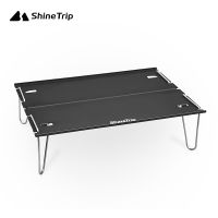 ShineTrip Outdoor Table Foldable Portable Aluminum Alloy Ultralight Nature Hike Camping Barbecue MINI Table Camping Furniture