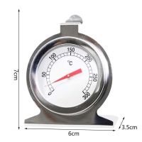 +【‘ 300°C Stainless Steel Oven Thermometer Mini Dial Stand Up Temperature Gauge Gage Food Meat Kitchen Tools Oven Cooker Hygrometer