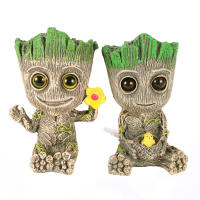 Groot กรู๊ท ตกแต่งตู้ปลา หัวทรายออกซิเจน พ่นฟองอากาศ เรซินประดับตู้ปลา หัวทราย หัวออกซิเจน เพิ่มออกซิเจนในตู้ปลา