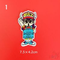 ☸ Anime - Arale Patch ☸ 1Pc Diy Sew On Iron On Badges Patches