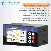 【hot】✐✠☁  Data Logger Temperature Pressure Current Voltage Recorder Trend Chart PT100 4-20mA RS485 USB