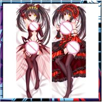 Date A Live Manga Dakimkura หมอน Tokisaki Kurumi พิมพ์สองด้านโยนหมอนหมอนครอบคลุมหมอนที่กำหนดเอง Otaku ของขวัญ