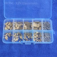 320pcs M2 PCB Male Female Thread Brass Spacer Standoffs/ Screw /Hex Nut Assortment set Kits with Plastic Box Spacer