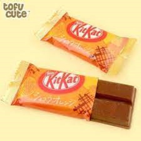 Bánh socola vị cam k.i.t.k.a.t chocolate orange của nestle nhật túi 9 - ảnh sản phẩm 4