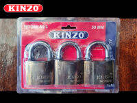 กุญแจ กุญแจชุด กุญแจคินโซ่ 50mm ยี่ห้อ คินโซ่ KINZO (รุ่น.888-50/3) 3ตัว/ชุด ใช้สำหรับงานล็อคประตู หน้าต่าง (สินค้าแท้ 100%) by JHW