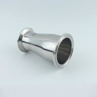 63mm to 57mm 2.25 Pipe OD 2.5 Tri Clamp Reducer SUS 304 Stainless Sanitary Pipe Fitting Homebrew