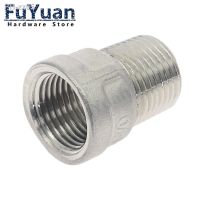 1pcs 304 Stainless Steel Pipe Fitting Water Gas Oil DN6-DN50 BSP Male to Female Thread Plumbing Connector Adapter