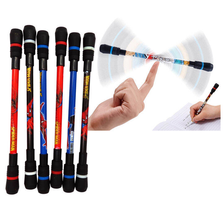 Spinning Pen Rolling Finger Rotating Balance Pen Refill Stress