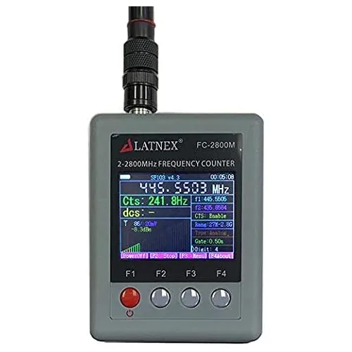 LATNEX FC2800M Frequency Counter for Ham Radio CB High Sensitivity