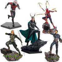 ARTFX Infinity War Iron Studio Spider Ant Man Laufeyson กัปตันอเมริกา Action Figure ของเล่น