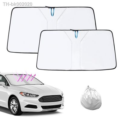 ❂ Car Windshield Sunshade Blocks UV Ray Reflector Auto Window Sun Shade Visor Shield Cover Foldable Sunshade Auto Car Accessories