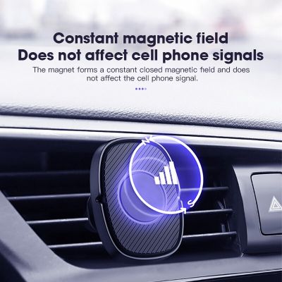 KUULAA Car Phone Holder Magnetic Air Vent Magnet Mobile Phone Car Holder For Cell Phone Car Mount Holder Universal