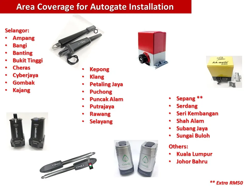 Autogate Motor Installation Service Provider