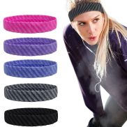 ORONGTE Ngoài trời Yoga Thiết Bị Headband co giãn Thể thao Headband