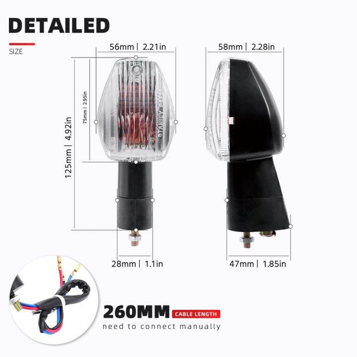 ไฟสำหรับฮอนด้าสัญญาณไฟเลี้ยวรถจักรยานยนต์-cb400-sf-cb-1300-600-900แตน-cbr-rr-1100xx-600f-cbr125r-อุปกรณ์เสริมตัวบ่งชี้กะพริบไฟได้