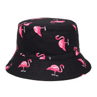 [hot]2022 Panama Bucket Hat Men Women Summer Bucket Cap Flamingo Hat Bob Hat Hip Hop Gorros Fishing Fisherman Hat